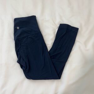 Lululemon Align Leggings Cropped 22” Navy Blue